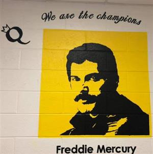 Freddie mural 